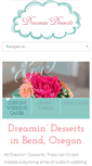 Mobile Screenshot of dreamindesserts.com